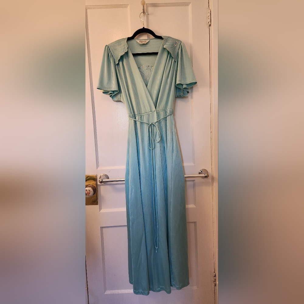 ✨️🐚🧜‍♀️Incredible Vintage Kayser Nightgown and Robe Set🧜‍♀️🐚✨️